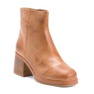 CHOCOLAT BLU Camel Leather Ime Boots
